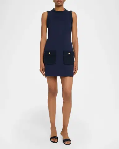 Cinq à Sept Paulette Sleeveless A-Line Mini Dress | Thumbnail 3