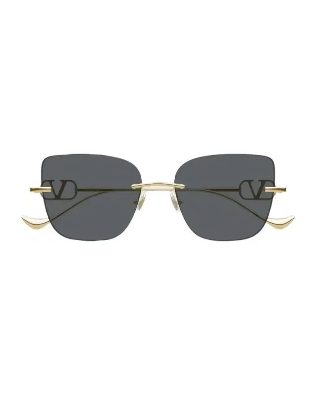Valentino Garavani VLogo Signature 54mm Square Sunglasses