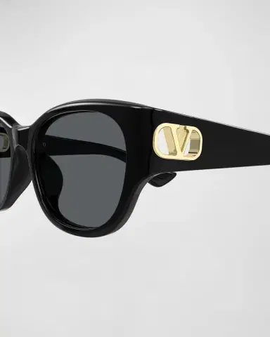 Valentino Garavani VLogo Signature 55mm Cat-Eye Sunglasses | Thumbnail 3 Valentino Garavani VLogo Signature 55mm Cat-Eye Sunglasses | Thumbnail 3