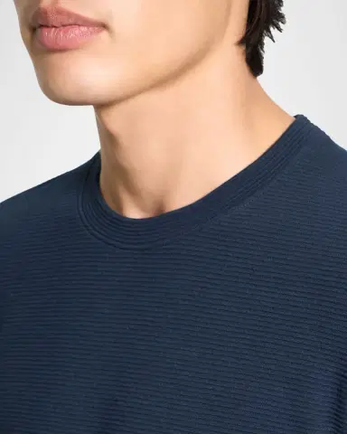 Theory Men 's Delroy Performance Jersey Long-Sleeve T-Shirt | Thumbnail 3