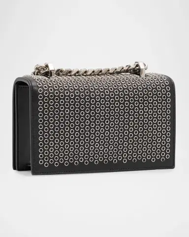 Alexander McQueen Mini Jeweled Satchel Shoulder Bag | Thumbnail 2 Alexander McQueen Mini Jeweled Satchel Shoulder Bag | Thumbnail 2