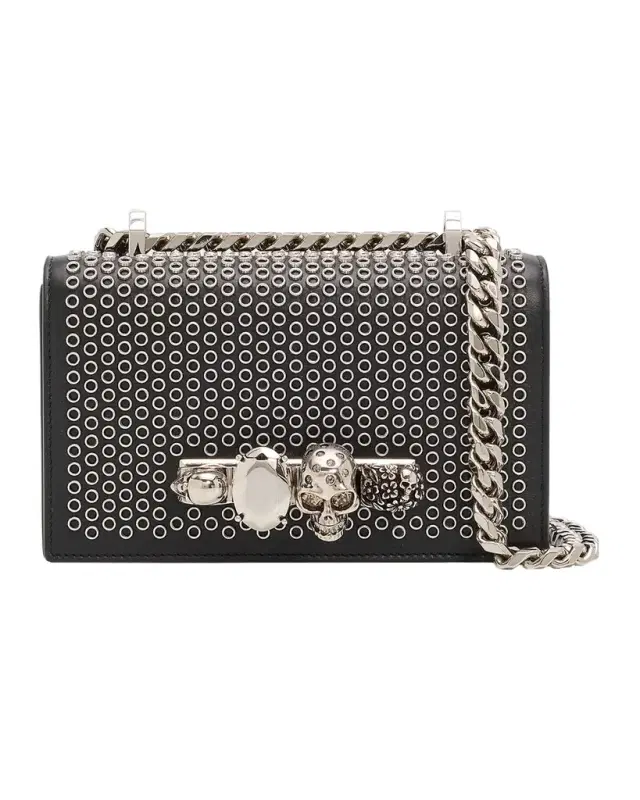 Mini Jeweled Satchel Shoulder Bag