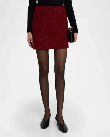 Et Ochs Iris Marled Knit Mini Skirt | Thumbnail 4