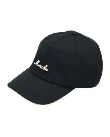 Moncler Men's Five-Panel Cotton Embroidered Logo Baseball Cap | Thumbnail 2