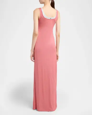 Giorgio Armani Layered Maxi Tank Dress | Thumbnail 2