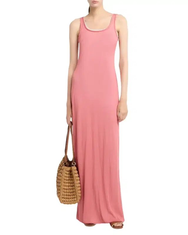 Layered Maxi Tank Dress