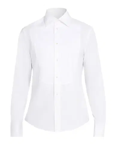 Burberry Men's Slim Fit Cotton Bib-Front Tuxedo Shirt | Thumbnail 1 Burberry Men's Slim Fit Cotton Bib-Front Tuxedo Shirt | Thumbnail 1