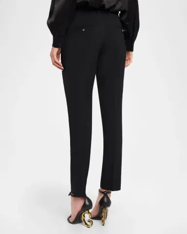 Dolce & Gabbana Tailored Wool-Blend Pants | Thumbnail 3 Dolce & Gabbana Tailored Wool-Blend Pants | Thumbnail 3