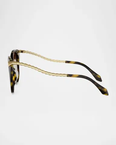 BVLGARI Serpenti Viper 53mm Acetate Cat-Eye Sunglasses | Thumbnail 5