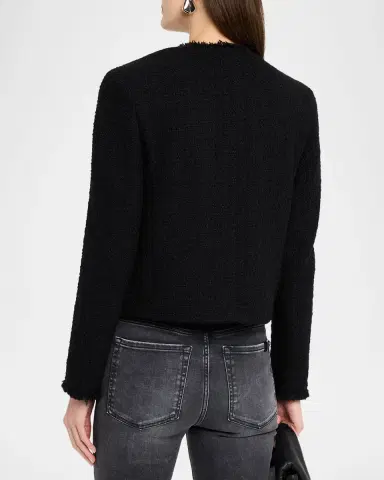 Weekend Max Mara Fringed Button-Down Jacket | Thumbnail 2