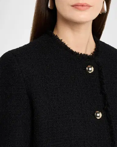 Weekend Max Mara Fringed Button-Down Jacket | Thumbnail 4