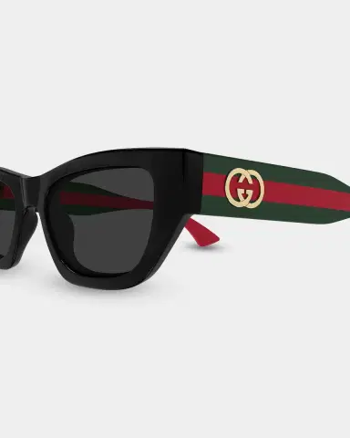 Gucci Web Stripe 52mm Cat-Eye Sunglasses | Thumbnail 3 Gucci Web Stripe 52mm Cat-Eye Sunglasses | Thumbnail 3