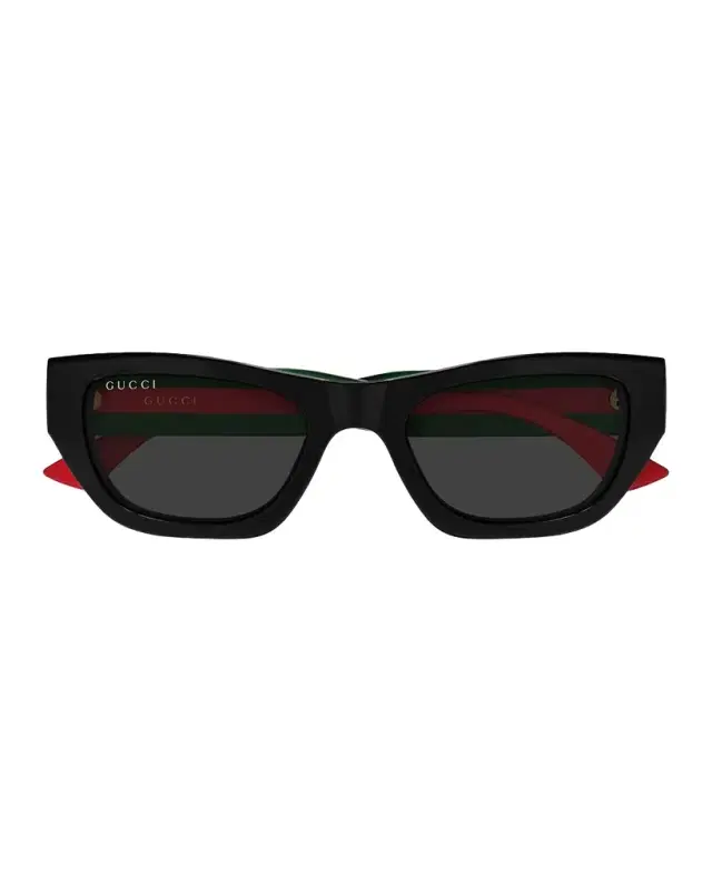 Gucci Web Stripe 52mm Cat-Eye Sunglasses