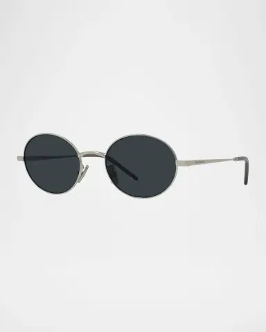 Givenchy Men's City Round Metal Sunglasses | Thumbnail 8