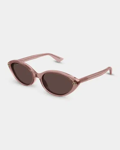 Gucci 54mm Acetate Oval Sunglasses | Thumbnail 2 Gucci 54mm Acetate Oval Sunglasses | Thumbnail 2