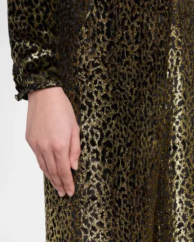 Libertine Vreeland Leopard Velvet Straight-Leg Trousers | Thumbnail 4 Libertine Vreeland Leopard Velvet Straight-Leg Trousers | Thumbnail 4