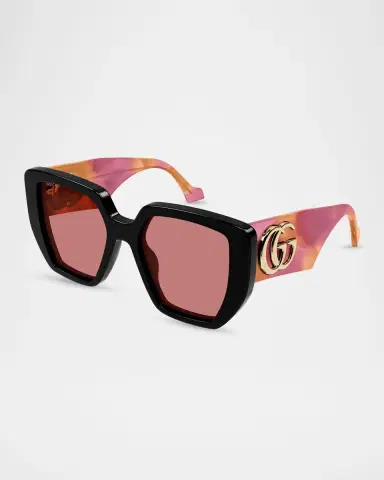 Gucci 54mm Acetate Square Sunglasses | Thumbnail 2 Gucci 54mm Acetate Square Sunglasses | Thumbnail 2