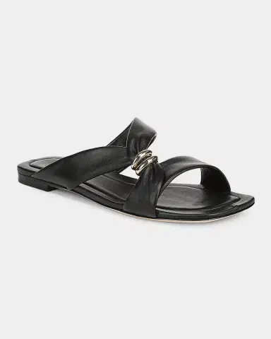 Vince Vilma Strappy Leather Slide Sandals | Thumbnail 4 Vince Vilma Strappy Leather Slide Sandals | Thumbnail 4