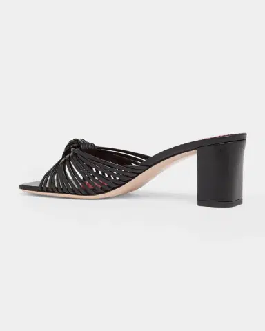 Valentino Garavani 60mm Anne Knotted Leather Mules | Thumbnail 4 Valentino Garavani 60mm Anne Knotted Leather Mules | Thumbnail 4