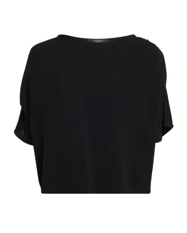 Weekend Max Mara Ruched-Shoulder Crewneck Top | Thumbnail 1 Weekend Max Mara Ruched-Shoulder Crewneck Top | Thumbnail 1
