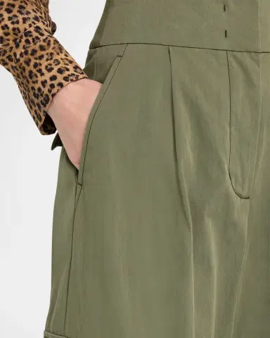 Weekend Max Mara Barrel-Leg Gabardine Cargo Pants | Thumbnail 5 Weekend Max Mara Barrel-Leg Gabardine Cargo Pants | Thumbnail 5