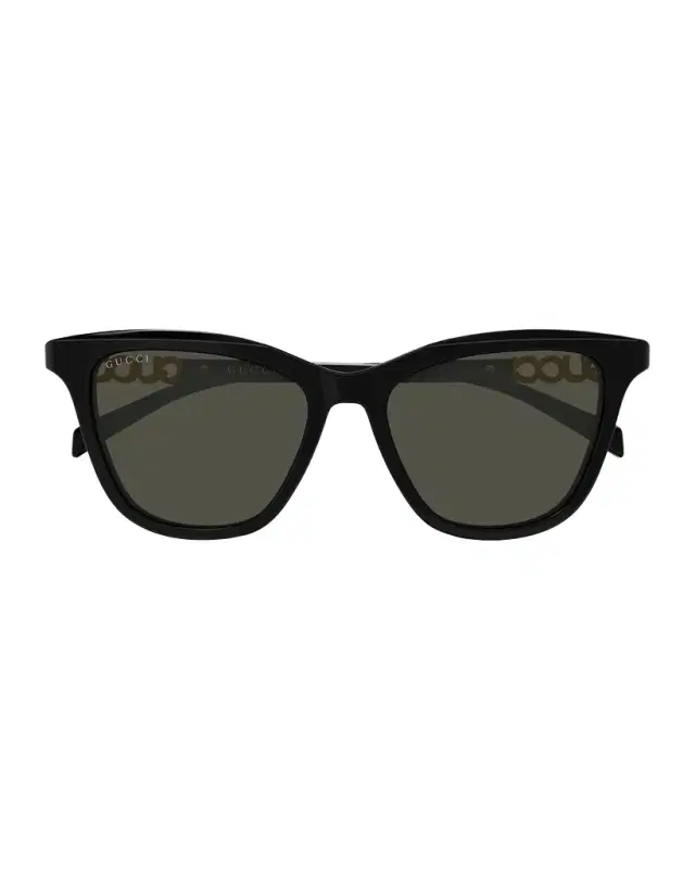 Gucci Logo Lettering 52mm Cat-Eye Sunglasses
