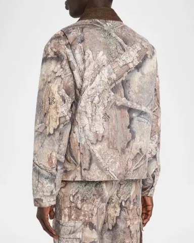 Represent x Realtree Men's Zip-Up Camo Jacket | Thumbnail 3 Represent x Realtree Men's Zip-Up Camo Jacket | Thumbnail 3