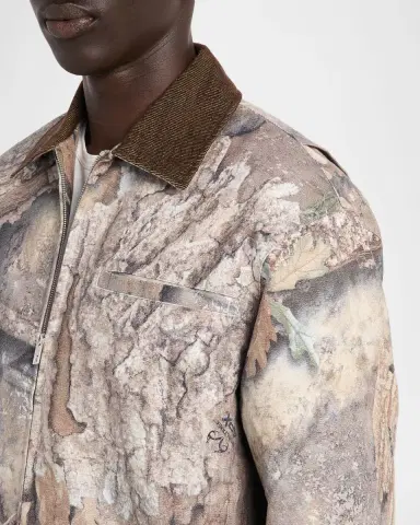 Represent x Realtree Men's Zip-Up Camo Jacket | Thumbnail 5 Represent x Realtree Men's Zip-Up Camo Jacket | Thumbnail 5