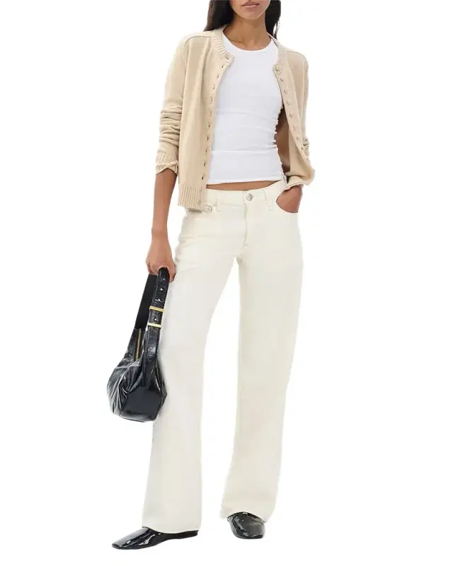Featherweight Saige Relaxed Straight Jeans