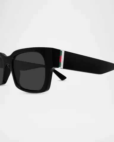 Gucci Men's GG2084S-001 Plastic Rectangle Sunglasses | Thumbnail 3 Gucci Men's GG2084S-001 Plastic Rectangle Sunglasses | Thumbnail 3