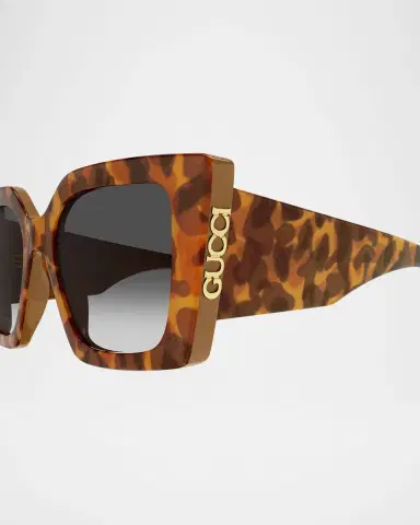 Gucci 51mm Acetate Butterfly Sunglasses | Thumbnail 3 Gucci 51mm Acetate Butterfly Sunglasses | Thumbnail 3