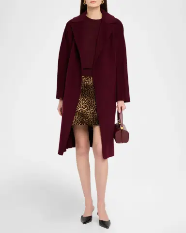 Weekend Max Mara Wrap-Front Virgin Wool Coat | Thumbnail 2 Weekend Max Mara Wrap-Front Virgin Wool Coat | Thumbnail 2