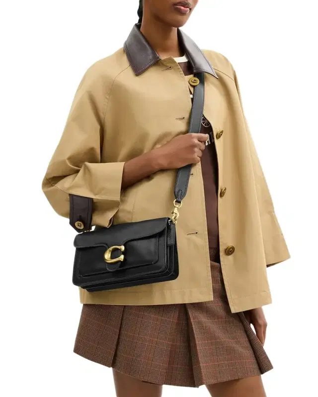 Coach Tabby Grain Leather Shoulder Bag