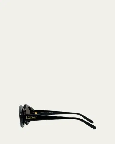 Loewe Triangle Slim 50mm Geometric Sunglasses | Thumbnail 3 Loewe Triangle Slim 50mm Geometric Sunglasses | Thumbnail 3