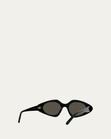 Loewe Triangle Slim 50mm Geometric Sunglasses | Thumbnail 4 Loewe Triangle Slim 50mm Geometric Sunglasses | Thumbnail 4