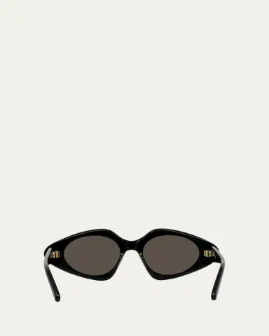 Loewe Triangle Slim 50mm Geometric Sunglasses | Thumbnail 5 Loewe Triangle Slim 50mm Geometric Sunglasses | Thumbnail 5