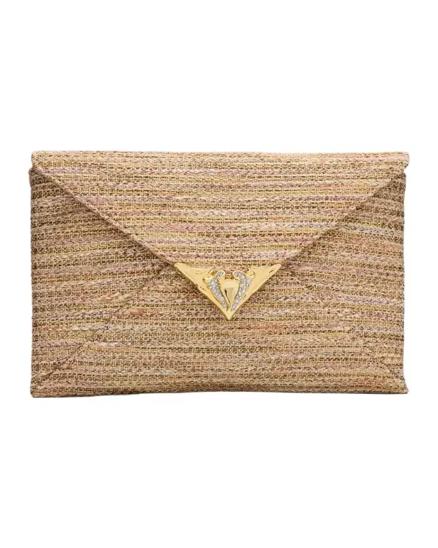 Envelope Clutch in Sunset Blush