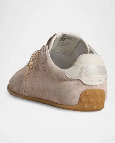 Golden Goose Marathon Speed Suede Low-Top Sneakers | Thumbnail 3 Golden Goose Marathon Speed Suede Low-Top Sneakers | Thumbnail 3