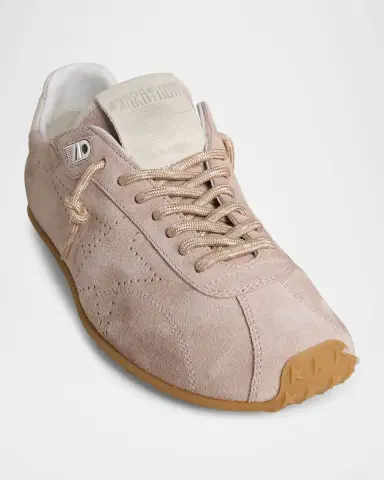 Golden Goose Marathon Speed Suede Low-Top Sneakers | Thumbnail 4 Golden Goose Marathon Speed Suede Low-Top Sneakers | Thumbnail 4