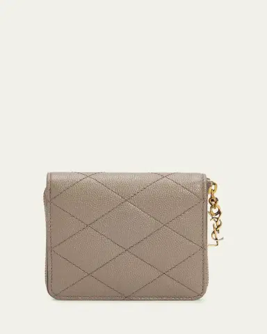 Saint Laurent Cassandre YSL Quilted Leather Wallet | Thumbnail 4 Saint Laurent Cassandre YSL Quilted Leather Wallet | Thumbnail 4