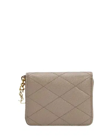 Saint Laurent Cassandre YSL Quilted Leather Wallet | Thumbnail 1 Saint Laurent Cassandre YSL Quilted Leather Wallet | Thumbnail 1