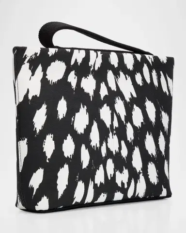 Givenchy Animal-Print Canvas Logo Pouch | Thumbnail 3 Givenchy Animal-Print Canvas Logo Pouch | Thumbnail 3