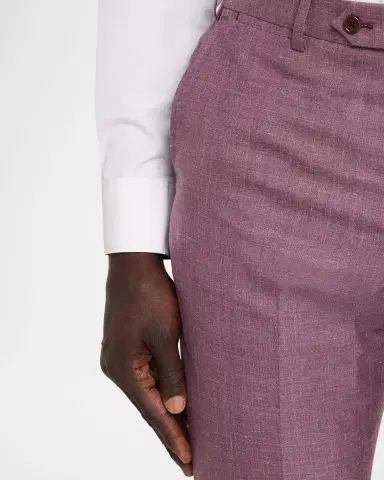 Emporio Armani Men's G Line Sharkskin Wool, Silk and Linen Two-Piece Suit | Thumbnail 10