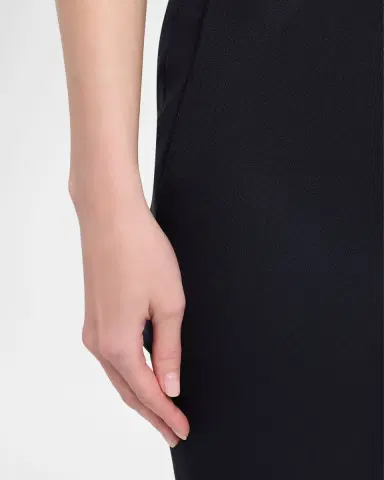 Alexander McQueen Mid-Rise Wool Slim-Leg Ankle Trousers | Thumbnail 8