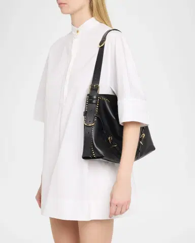 Givenchy Voyou Medium Leather Shoulder Bag | Thumbnail 2