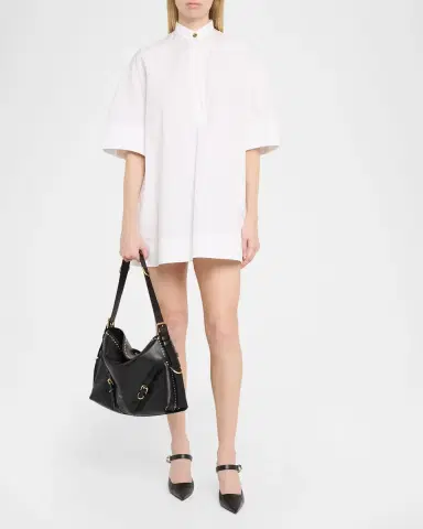 Givenchy Voyou Medium Leather Shoulder Bag | Thumbnail 5