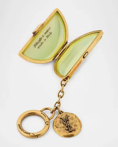 Saint Laurent Lemon Resin Keyring | Thumbnail 3 Saint Laurent Lemon Resin Keyring | Thumbnail 3