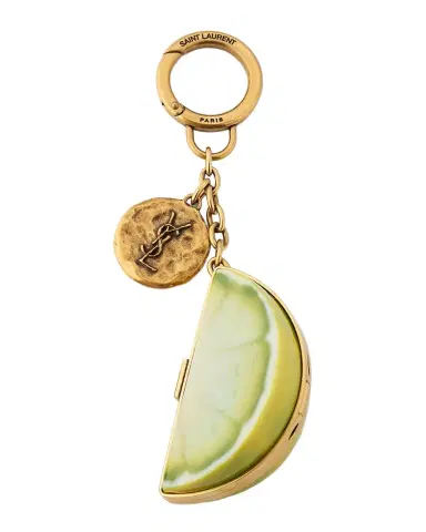 Saint Laurent Lemon Resin Keyring | Thumbnail 1 Saint Laurent Lemon Resin Keyring | Thumbnail 1