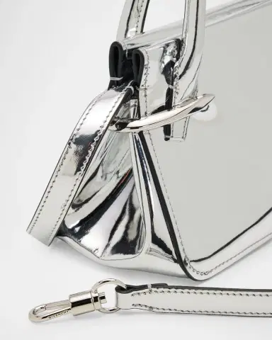 Givenchy Pinch Mini Top-Handle Bag in Mirror Leather | Thumbnail 6 Givenchy Pinch Mini Top-Handle Bag in Mirror Leather | Thumbnail 6