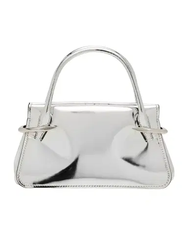Givenchy Pinch Mini Top-Handle Bag in Mirror Leather | Thumbnail 1 Givenchy Pinch Mini Top-Handle Bag in Mirror Leather | Thumbnail 1